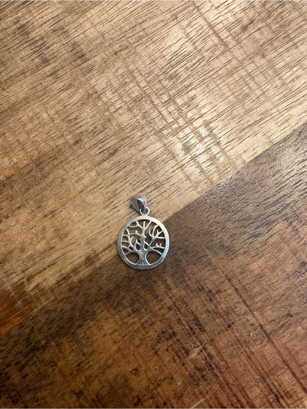 Sterling Silver Tree of Life Pendant - Silver